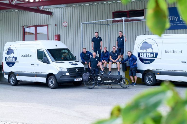 Das Team der Willy Faigle GmbH – Büffel-Produkte